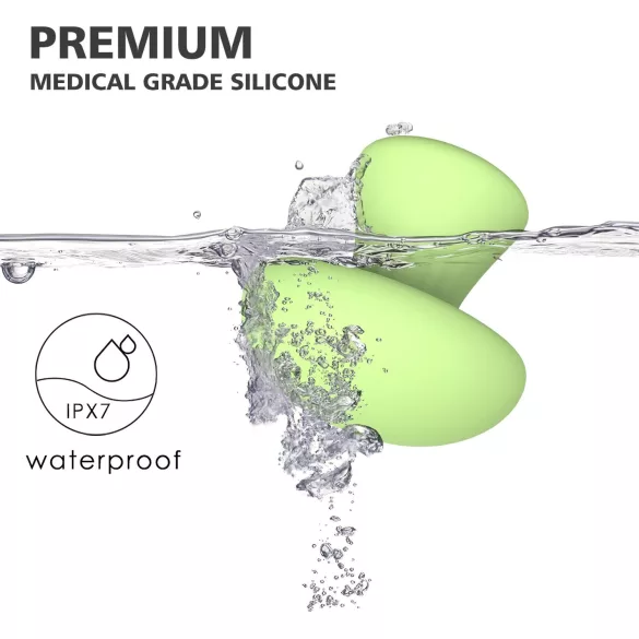 Magic Mushroom - masator facial cu acumulator (verde)