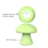 Magic Mushroom - masator facial cu acumulator (verde)