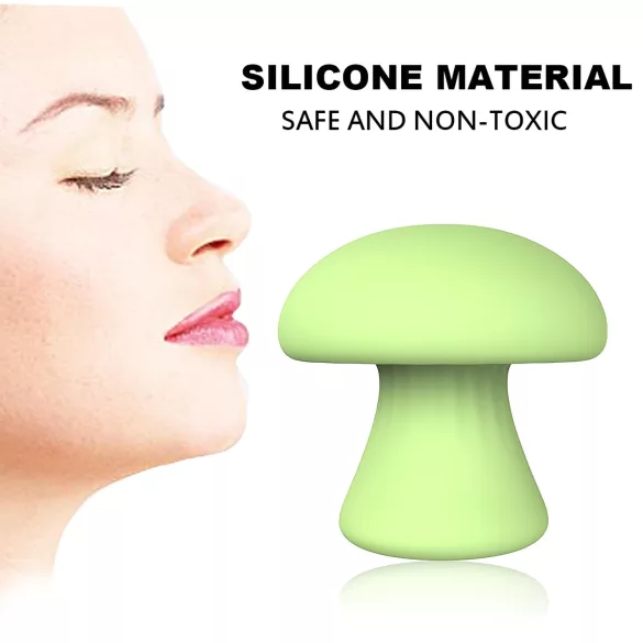 Magic Mushroom - masator facial cu acumulator (verde)