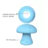 Magic Mushroom - vibrator facial cu acumulator (albastru)