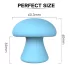 Magic Mushroom - vibrator facial cu acumulator (albastru)