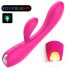 Vibrator încălzitor waterproof reincarcabil Muses, roz