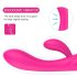 Vibrator încălzitor waterproof reincarcabil Muses, roz