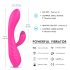 Vibrator încălzitor waterproof reincarcabil Muses, roz