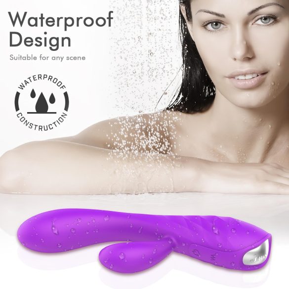 Sex HD Muses - vibrator reîncărcabil waterproof - mov