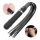 Sex HD Bloody Mary - vibrator și bici impermeabil, reîncărcabil (negru)