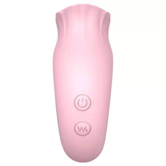 Sex HD - vibrator pentru sex oral - stimulare limbă - silicon roz
