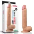 Lovetoy King-Sized - dildo realist cu ventuză - 25 cm - culoare naturală