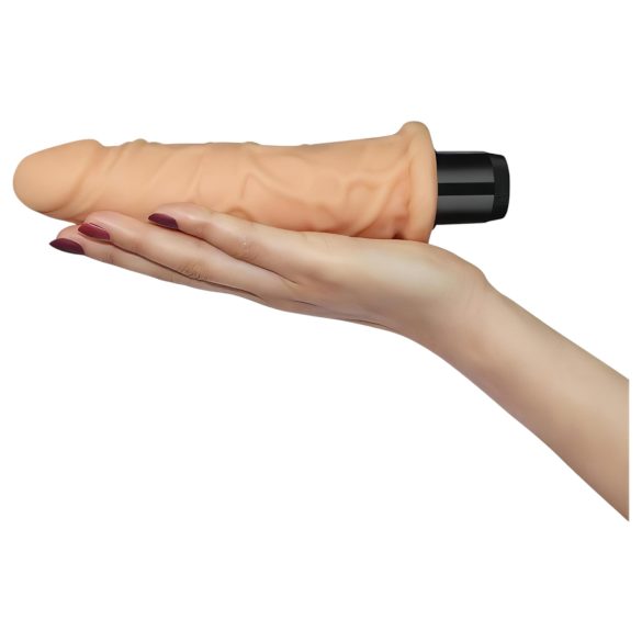 Lovetoy Real Feel - vibrator realist - 19cm - culoare naturală