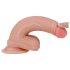 Lovetoy - dildo realist cu două straturi - 18cm - culoare naturală