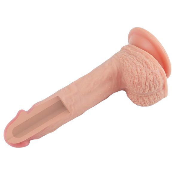 Lovetoy Nature Cock - dildo realist cu ventuză - 21cm - culoare naturală