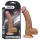 Lovetoy - dildo realist curbat - 20cm - culoare naturală