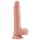 Lovetoy - dildo realist dublu strat - 20cm - culoare naturală