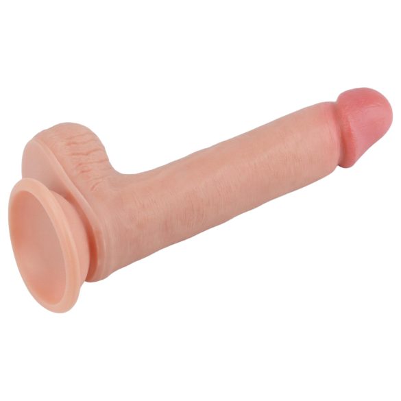 Lovetoy - dildo realist dublu strat - 20cm - culoare naturală