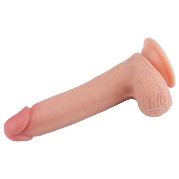 Lovetoy - dildo realist dublu strat - 20cm - culoare naturală