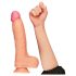 Lovetoy Nature Cock - dildou realist cu două straturi - 25cm - culoare naturală