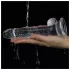 Lovetoy Flawless Clear - dildo cu ventuză - 19cm - transparent
