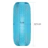 Lovetoy - Masturbator dublu față - texturat - silicon albastru