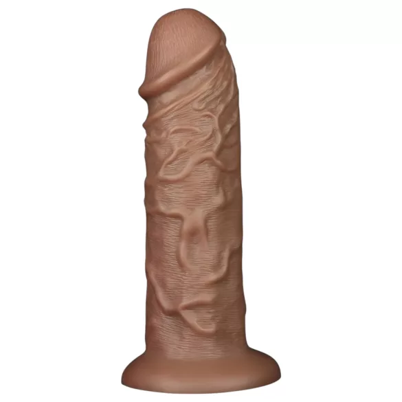 Lovetoy Chubby - dildo realist cu ventuză - 25cm - culoare naturală