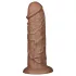 Lovetoy Chubby - dildo realist cu ventuză - 25cm - culoare naturală
