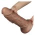 Lovetoy Chubby - Dildo realist cu ventuză - 25cm (natural)