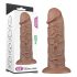 Lovetoy Chubby - Dildo realist cu ventuză - 25cm (natural)