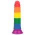 Lovetoy Prider - dildo realist - 19cm - curcubeu
