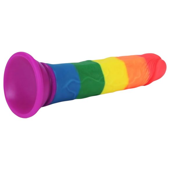 Lovetoy Prider - dildo realist - 19cm - curcubeu