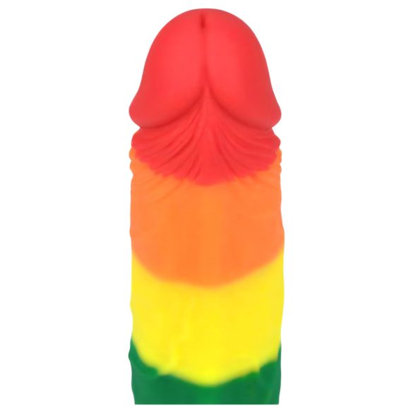 Lovetoy Prider - dildo realist - 19cm - curcubeu