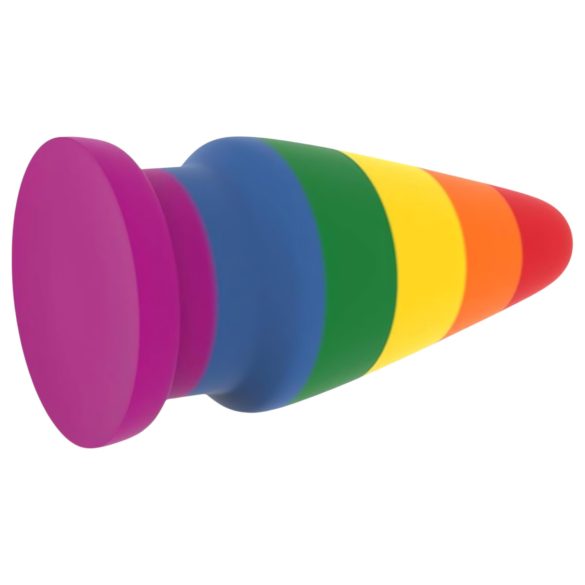 Lovetoy Prider - plug anal dilatator - 15cm - curcubeu