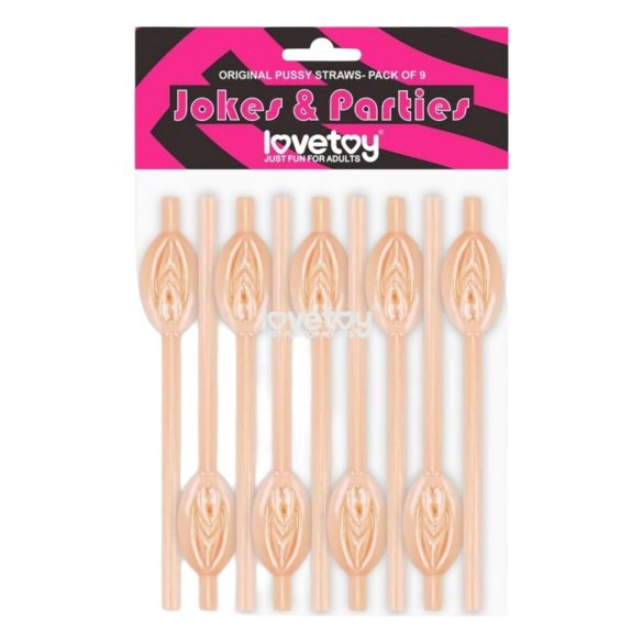 Lovetoy - pai pentru băutură cu formă de vagin (natur)