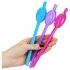 Lovetoy - pai cu vagin - plastic - roz/albastru/mov