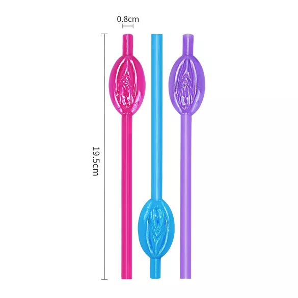 Lovetoy - pai cu vagin - plastic - roz/albastru/mov