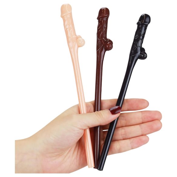 Lovetoy - paiete realistic penian (natural-brunet-negru)