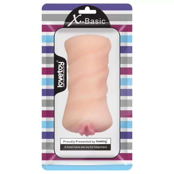 Lovetoy X-Basic - vagin masturbator realist - silicon natur