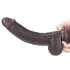 Lovetoy - dildo realist dublu strat - 23cm - maro