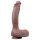 Dildou realist cu două straturi - 26cm (natur)