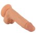 Mr. Rude - dildo realist cu ventuză - 19cm - culoare naturală