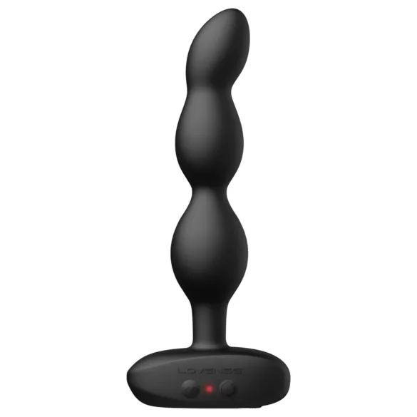 Lovense Ridge - vibrator anal cu bile controlat prin aplicație (negru)