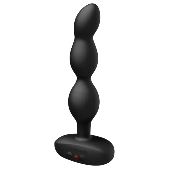 Lovense Ridge - vibrator anal cu bile controlat prin aplicație (negru)