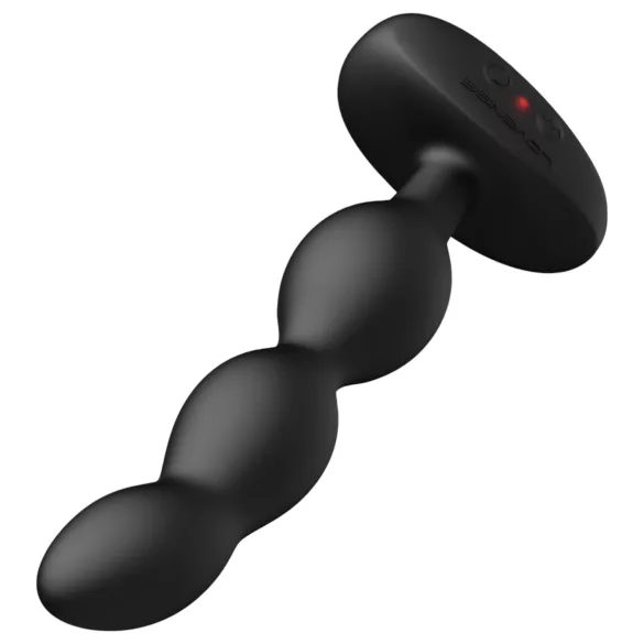 Lovense Ridge - vibrator anal cu bile controlat prin aplicație (negru)