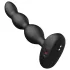Lovense Ridge - vibrator anal cu bile controlat prin aplicație (negru)