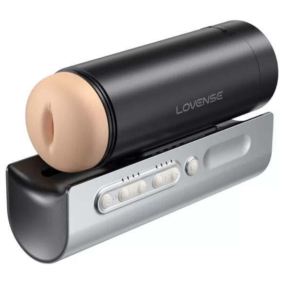 LOVENSE Solace Pro - masturbator inteligent cu mișcare sus-jos (negru)