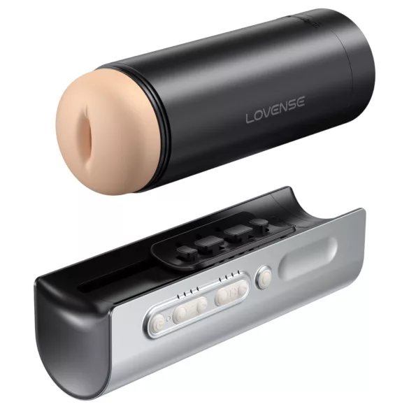 LOVENSE Solace Pro - masturbator inteligent cu mișcare sus-jos (negru)