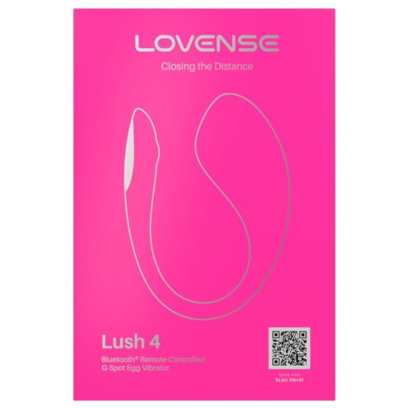 Lovense Lush 4 - ou vibrator inteligent - roz