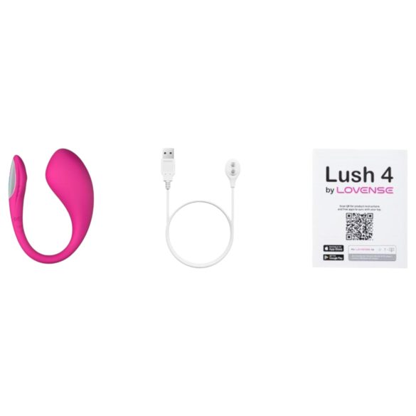 Lovense Lush 4 - ou vibrator inteligent - roz