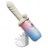 LOVENSE Spinel - vibrator 3în1 cu mișcare de împingere (alb)