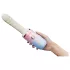 LOVENSE Spinel - vibrator 3în1 cu mișcare de împingere (alb)