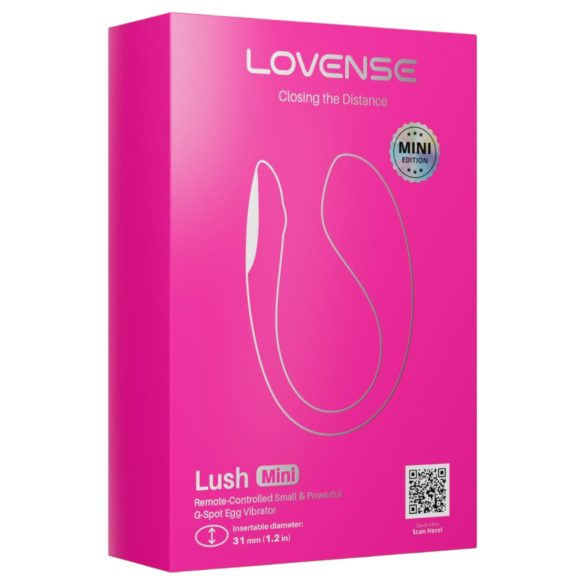 Lovense Lush Mini - ou vibrant inteligent (roz)
