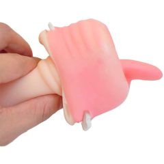   Cana Tracy's Dog - masturbator artificial realist cu dinți (natural)